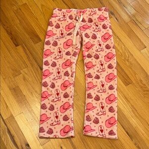 Krissy Mast Pajama Pants/Bottoms. Size Small. COWGIRL THEME. EUC
